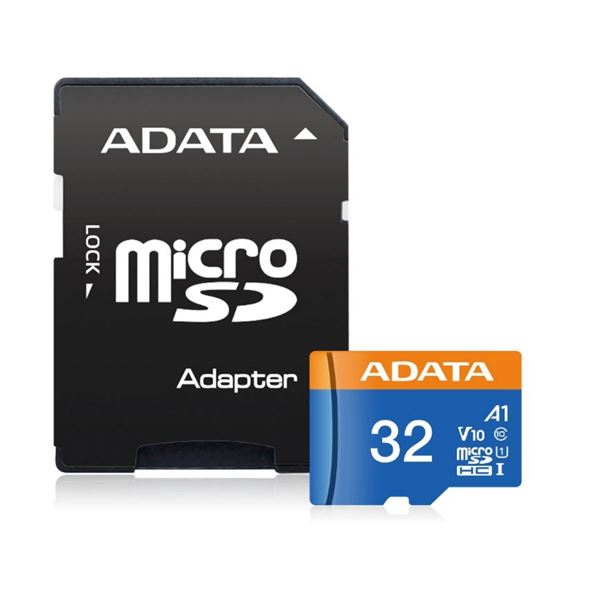 Imagen de Memoria Adata Microsdhc Uhs-i 32gb Clase 10 C/adap