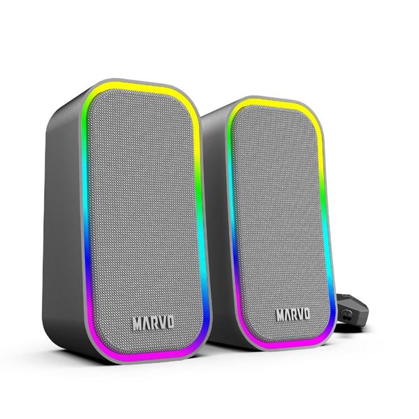 Imagen de Parlante Marvo Sg-285 Grey Rgb