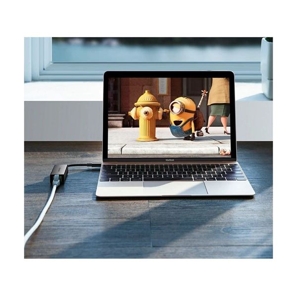 Imagen de Adaptador Ugreen Usb C A Rj45 1000mbps Black