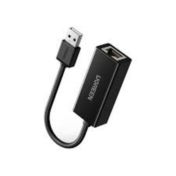 Imagen de Adaptador Ugreen Usb A Rj45 1000mbps Black