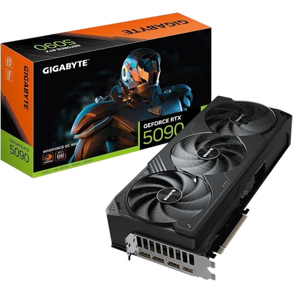 Imagen de Gigabyte NVIDIA GeForce RTX 5090 32GB GV-N5090WF3OC-32GD