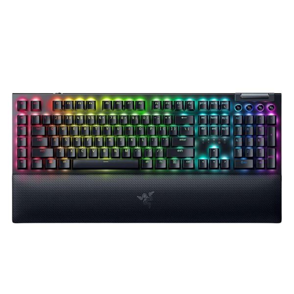 Imagen de Razer BlackWidow V4 Teclado Mecánico Wired Yellow Switch RGB Inglés RZ03-04691900-R3U1