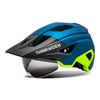 Imagen de Casco Para Ciclista Thinkrider Con Lentes Visera Y Luz Trasera
