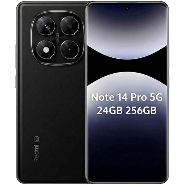 Imagen de Xiaomi Redmi Note 14 Pro 5G 24GB 256GB Cargador y Funda.