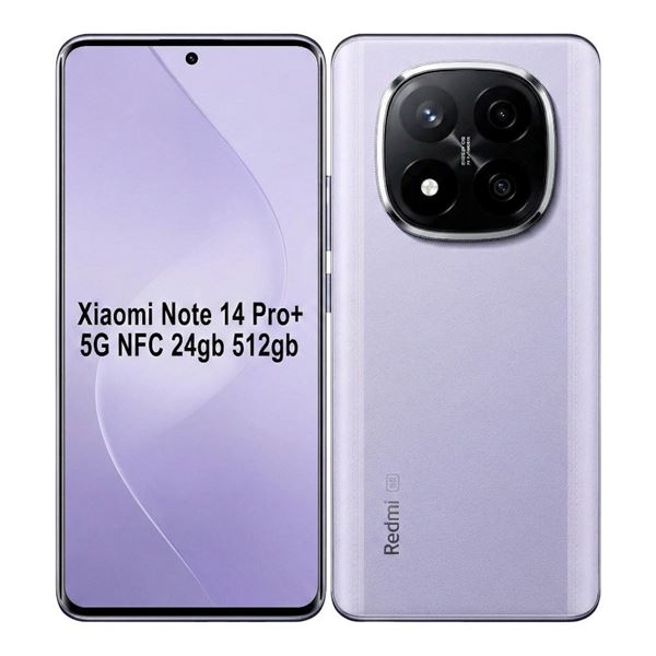 Imagen de Xiaomi Redmi Note 14 Pro+ 5G NFC 24gb 512gb Cargador y Funda
