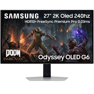 Imagen de Monitor Samsung 27 2K Oled Odyssey G6 240hz .03ms HDR10+