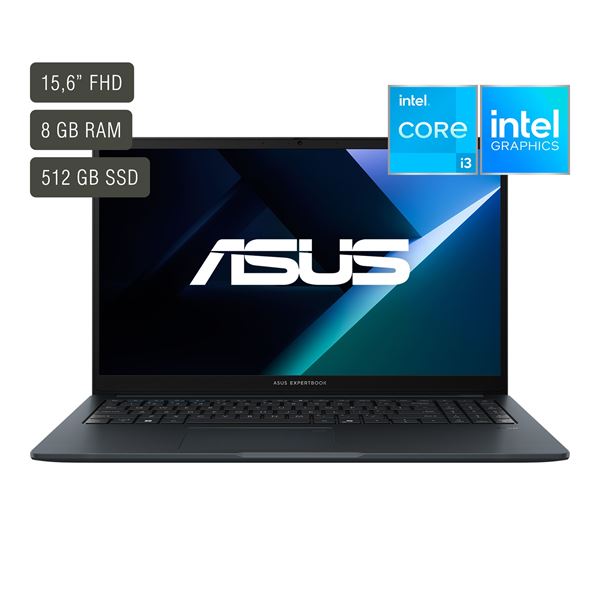 Imagen de Notebook Asus ExpertBook B1 15,6'' Core I3 8gb 512gb Win11