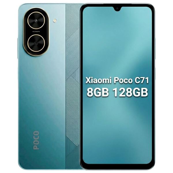 Imagen de Xiaomi Poco C71 8GB 128GB Cargador y Funda