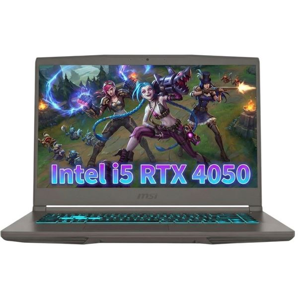 Imagen de Notebook Gamer MSI Intel i5 RTX 4050 16GB SSD 15.6" IPS