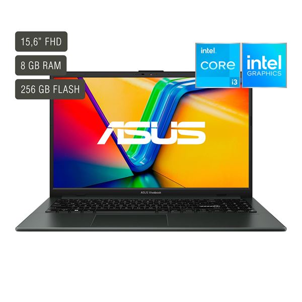 Imagen de Notebook Asus Vivobook 15,6'' Core I3 8gb 256gb