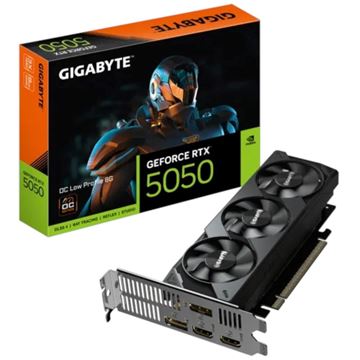 Imagen de Gigabyte GeForce RTX 5050 OC Low Profile 8GB GDDR6 Negro GV-N5050OC-8GL
