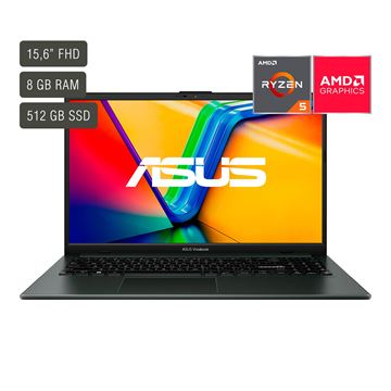 Imagen de Notebook Asus Vivobook 15,6'' Ryzen 5 8gb 512gb W11