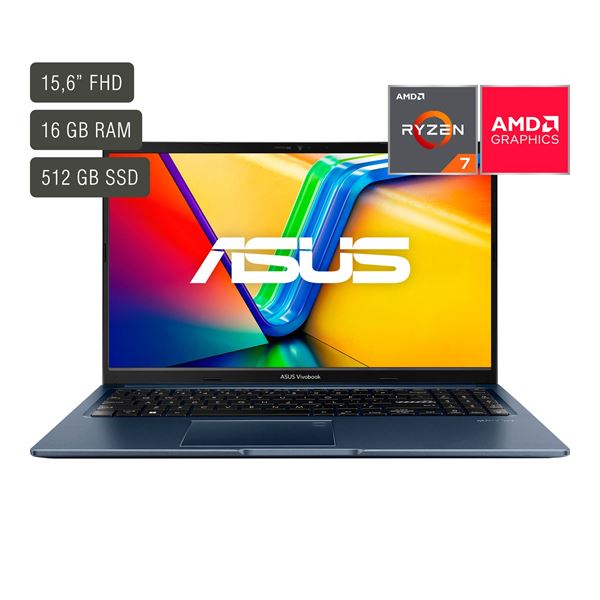 Imagen de Notebook Asus Vivobook 15,6'' Ryzen 7 16gb 512gb Win11