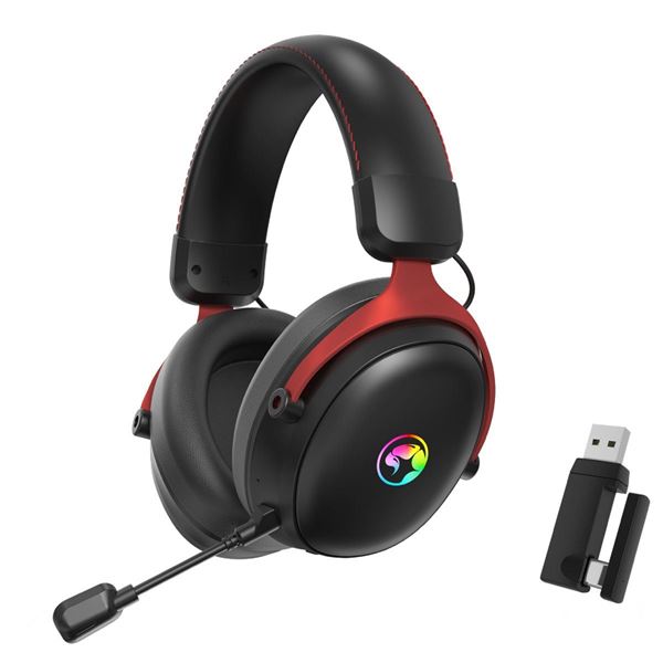 Imagen de Auricular Marvo Hg9076w X Pro 7.1 Inalámbrico Rgb