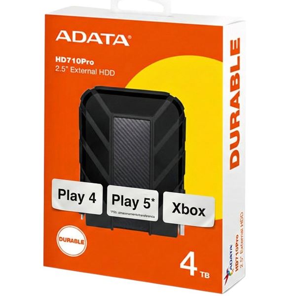 Imagen de Disco Externo 4TB Para Play Xbox Adata Hd710 Pro USB 3.2