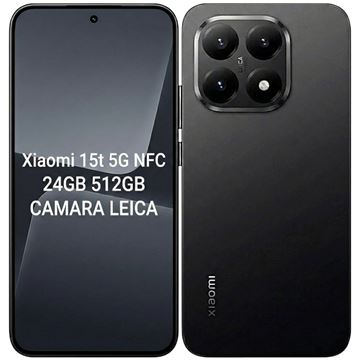 Imagen de Xiaomi 15t 5G NFC 24GB 512GB Camara Leica Cargador 67W Funda