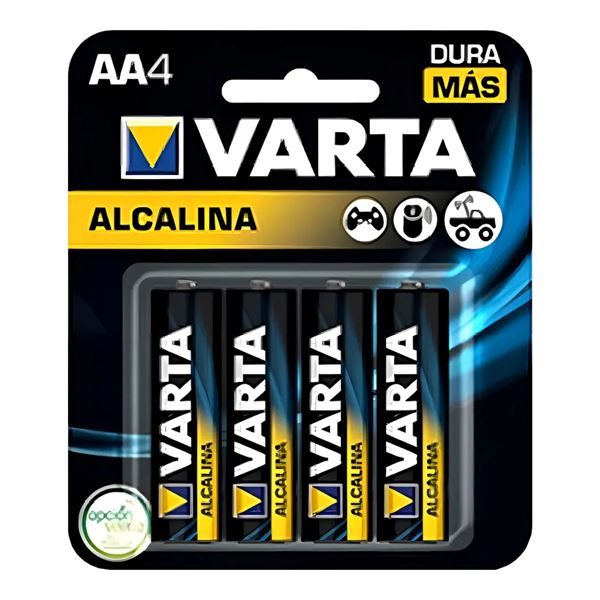 Imagen de Pilas Varta AA Alcalinas Pack x4