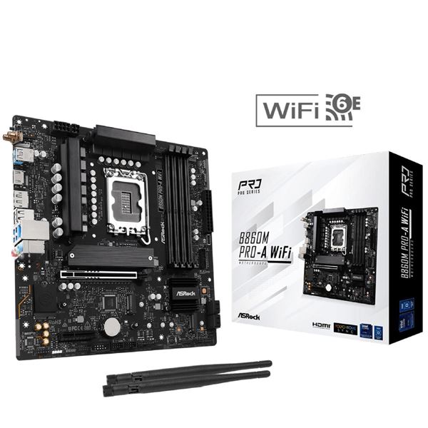 Imagen de Motherboard Asrock B860m Pro-a Wifi D5 S1851