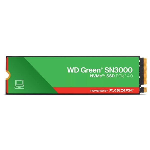 Imagen de Ssd 500gb Nvme Western Digital Green Sn3000 M.2 5000/4100