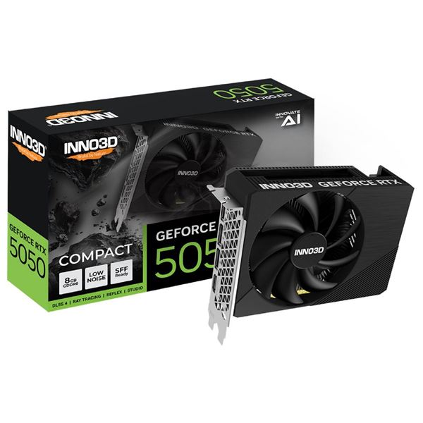 Imagen de Tarjeta Inno3d Geforce Rtx 5050 8gb Compact