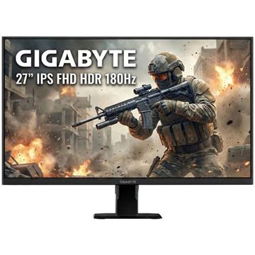 Imagen de Monitor Gamer 27" IPS HDR GIGABYTE FHD 180Hz 1Ms