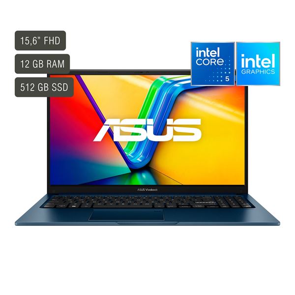 Imagen de Notebook Asus Vivobook 15,6'' Core 5 12gb 512gb Win11