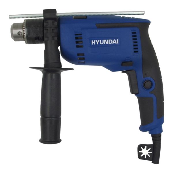 Imagen de Taladro De Impacto Con Percutor Hyundai Hyid600 13mm 600w