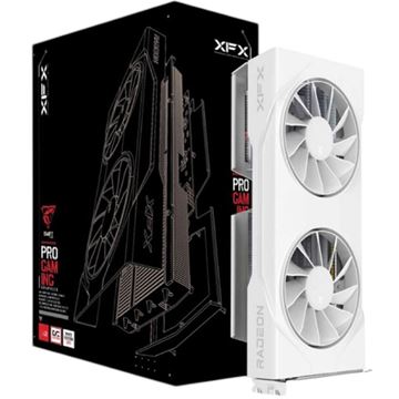 Imagen de Tarjeta Video Xfx Radeon Rx 9060 Xt 8gb Swift Gddr6 Blanca