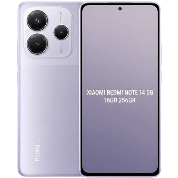 Imagen de Xiaomi Redmi Note 14 5G 16GB 256GB Cargador y Funda