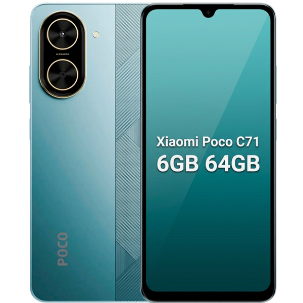 Imagen de Xiaomi Poco C71 6GB 64GB Cargador y Funda