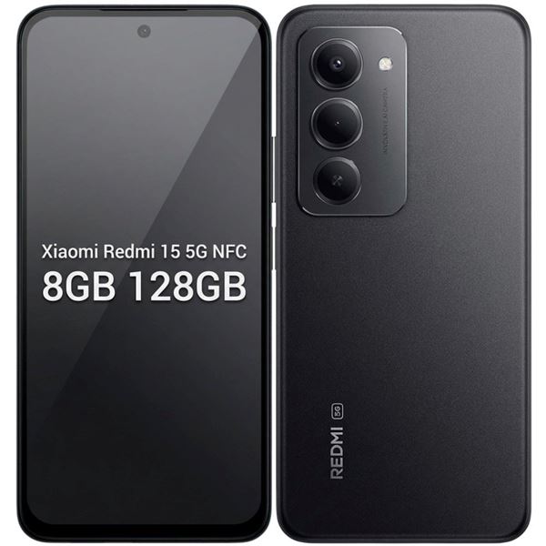 Imagen de Xiaomi Redmi 15 5G NFC 8GB 128GB Cargador y Funda