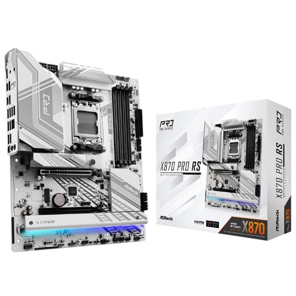 Imagen de Motherboard AMD AM5 DDR5 Asrock X870 Pro Rs D5