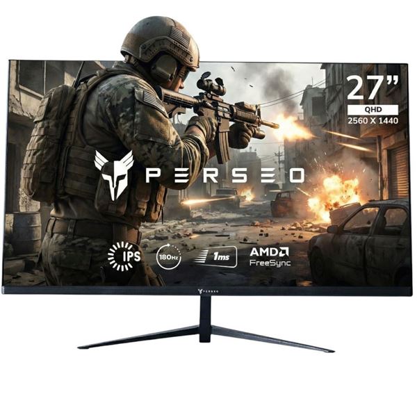 Imagen de Monitor 27" 2K IPS Perseo Hermes 180hz 1Ms Freesync
