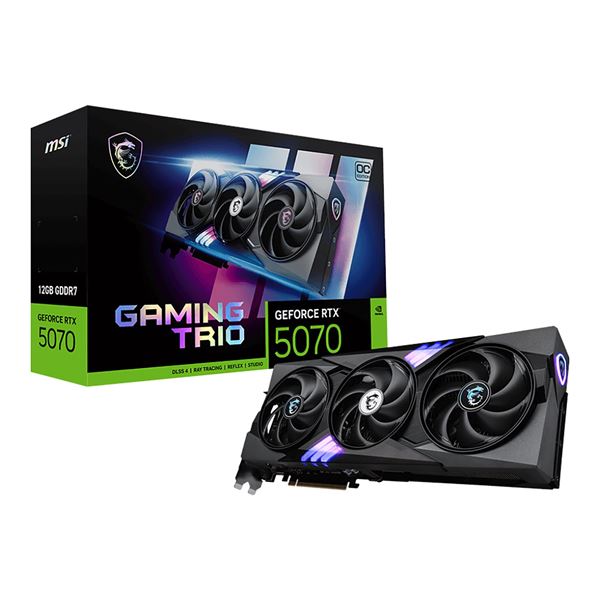 Imagen de Tarjeta de Video Msi RTX 5070 12GB GDDR7 Nvidia GeForce