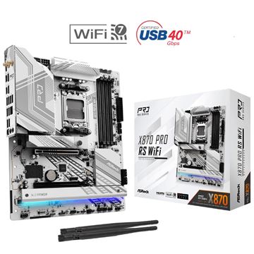 Imagen de Motherboard Asrock X870 Pro Rs Wifi D5 Am5