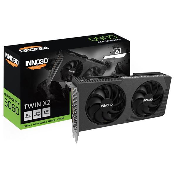 Imagen de Tarjeta Inno3d Geforce RTX 5060 8GB Twin X2