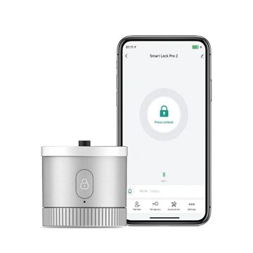 Imagen de Cerradura Moes BG-R2-US BT Tuya con Huella y Tecla