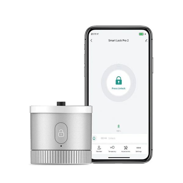 Imagen de Cerradura Moes BG-R2-US BT Tuya con Huella y Tecla