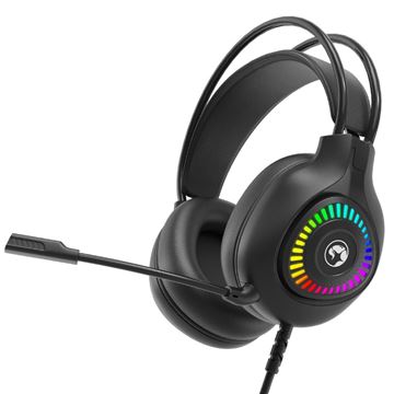 Imagen de Auricular Marvo H8325 Akari 40 RGB BK