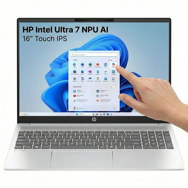 Imagen de Notebook HP Intel Ultra 7 NPU AI 16GB 1TB SSD 16" Touch IPS