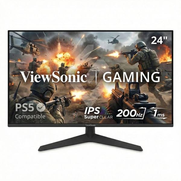 Imagen de Monitor Gamer 24" ViewSonic IPS 200Hz 1ms Para PS5