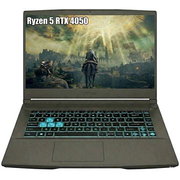 Imagen de Notebook Gamer MSI AMD Ryzen 5 RTX 4050 8GB SSD 15.6 IPS