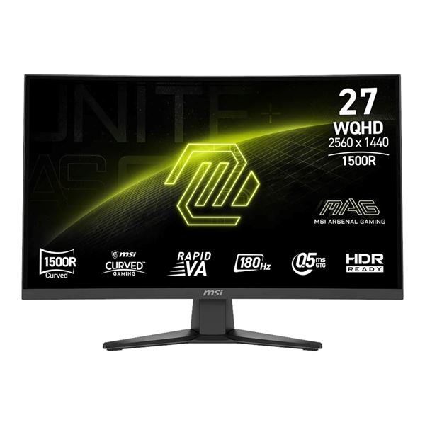 Imagen de Monitor Gaming Curvo Mag 275CQF E18 Msi 27'' 1440p 180hz