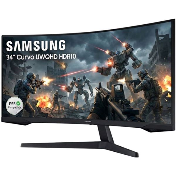 Imagen de Monitor Samsung G5 34" UWQHD 3440x1440,165hz