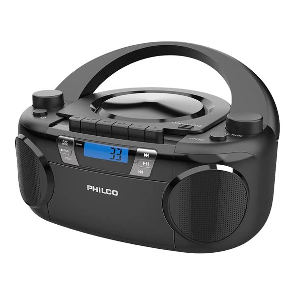 Imagen de Radio Philco Boombox Bt 12w Estéreo FM CD MP3