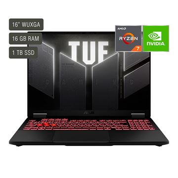 Imagen de Notebook Gamer Asus Tuf 16'' Ryzen 7 16gb 1tb Win11 Rtx5050