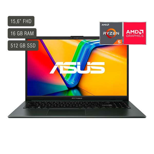 Imagen de Notebook Asus Vivobook 15,6'' Ryzen 5 16gb 512gb