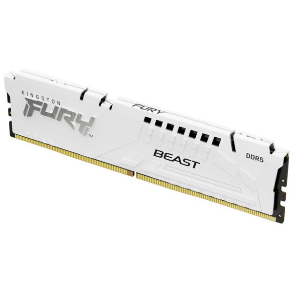 Imagen de Memoria RAM DDR5 32GB 6400 Kingston Fury Beast White EXPO
