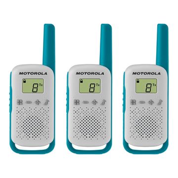Imagen de Radio 2 Vías Motorola T114 25km 22 Canales Pack x3