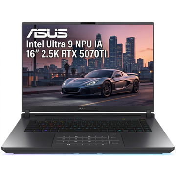 Imagen de Notebook Asus Intel Ultra 9 NPU IA RTX 5070Ti 32GB 16" 2.5K